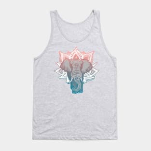 Lotus Elephant Mandala Tank Top